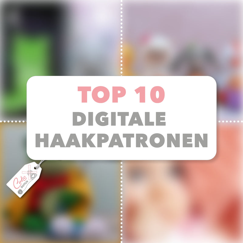 Jullie 10 favoriete digitale haakpatronen van 2024