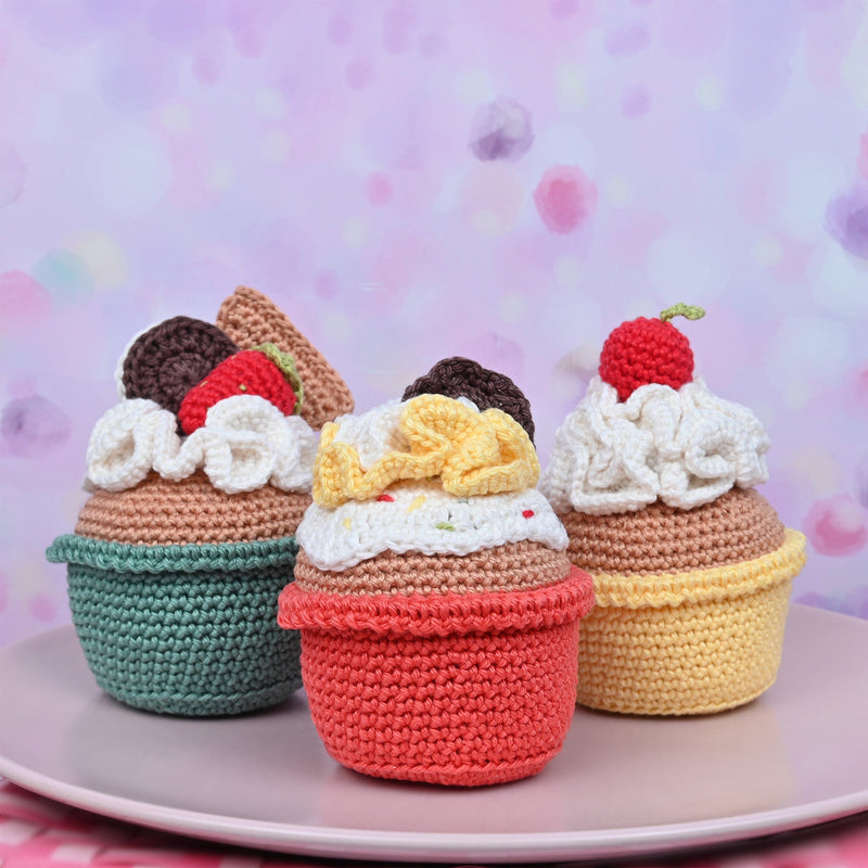 CuteDutch Garenpakketten Garenpakket: Cupcakes