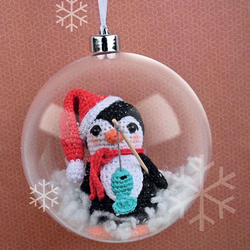 CuteDutch Haakpakketten Haakpakket: Kerstbal Pinguïn Paco