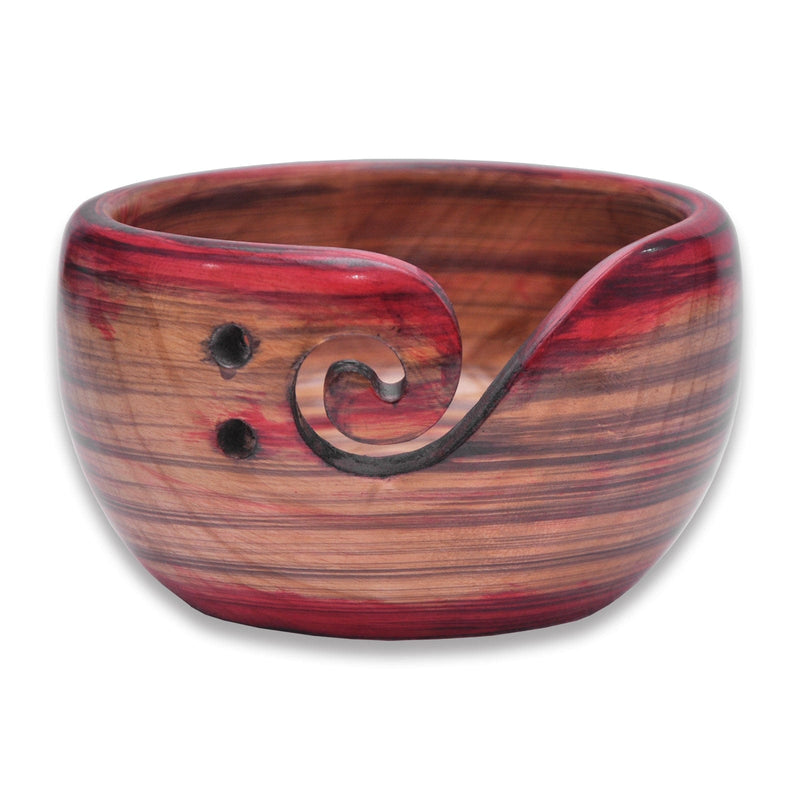 Durable Yarn Bowls en houders Durable Yarn Bowl Beukenhout Rood