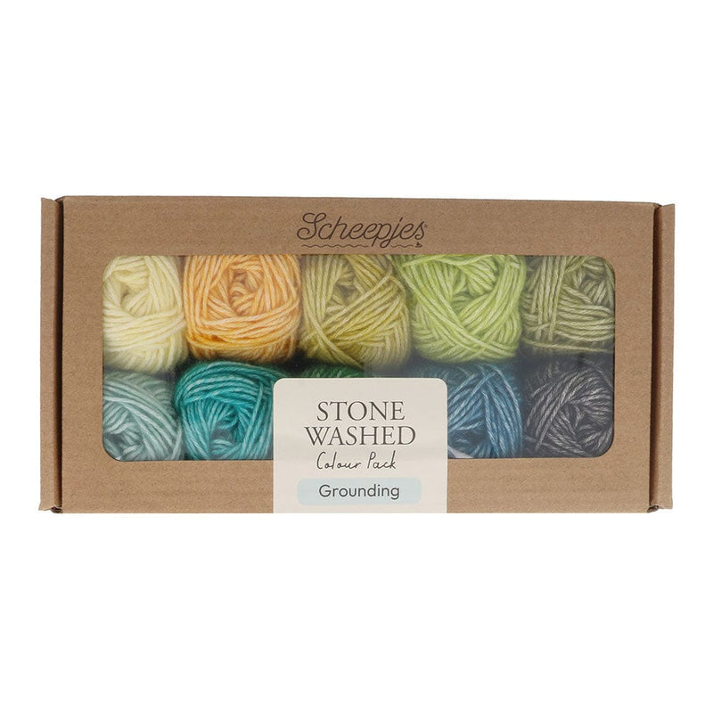 Scheepjes Wol & Garens Aura Scheepjes Stone Washed Colour Pack