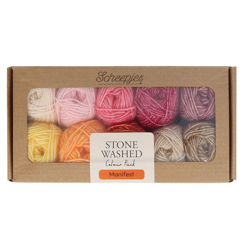 Scheepjes Wol & Garens Aura Scheepjes Stone Washed Colour Pack