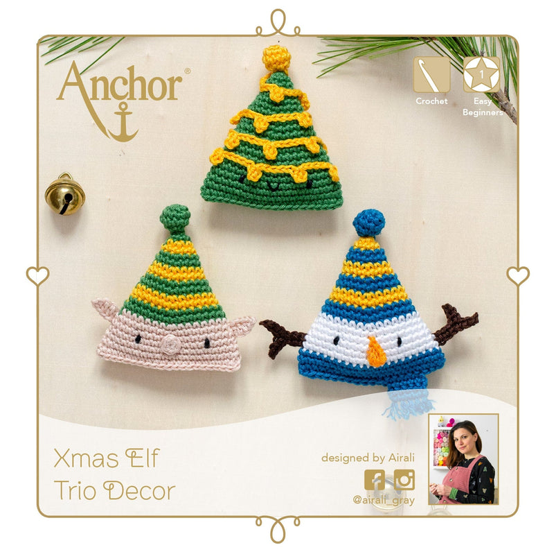 Anchor Haakpakketten Haakpakket: Anchor Amigurumi Elf Trio