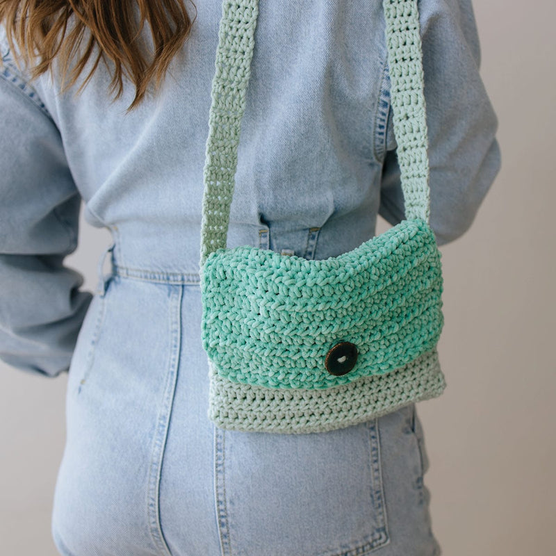 CuteDutch Haakpakketten Haakpakket: Seafoam Clutch Bag