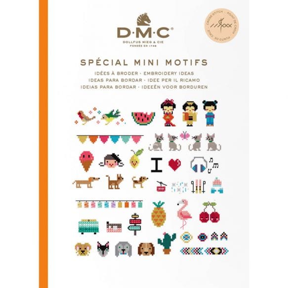 effect Vooravond Schatting DMC Boek ideeën om te borduren mini patronen | CuteDutch