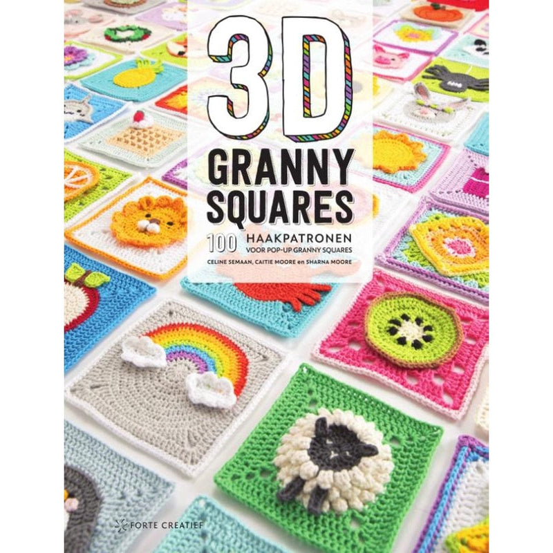 Forte Creatief Boeken 3D Granny Squares (pre-order)